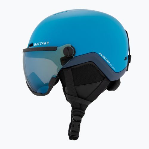 Children's ski helmet ATTABO Avens 2.0 Jr Visor blue