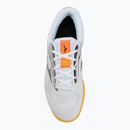Mizuno Cyclone Speed 5 white/fiery coral 2/citrus volleyball shoes