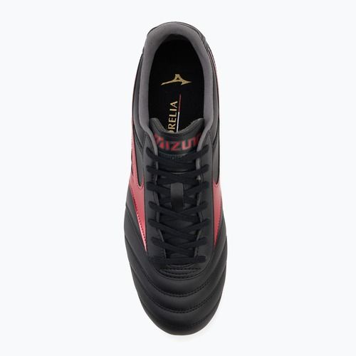 Men's Mizuno Morelia II Pro FG football boots black/morelia 40th red/black sand