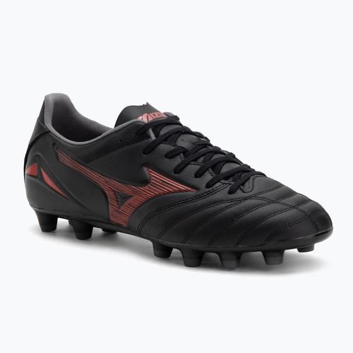 Men's Mizuno Morelia Neo IV Pro MD football boots black/morelia 40th red/black