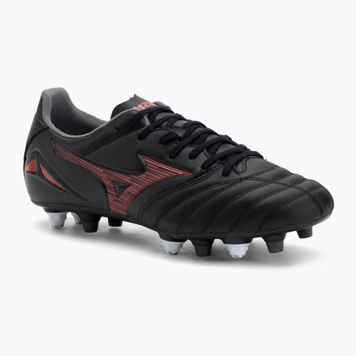 Men's Mizuno Morelia Neo IV Pro Mix black/morelia 40th red/black football boots