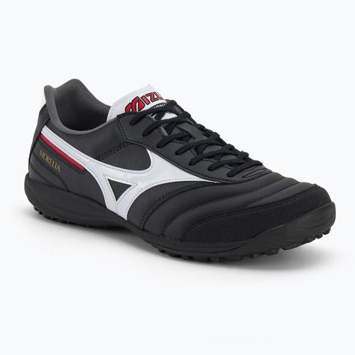 Men's Mizuno Morelia Sala Elite TF football boots black/white/chinese red