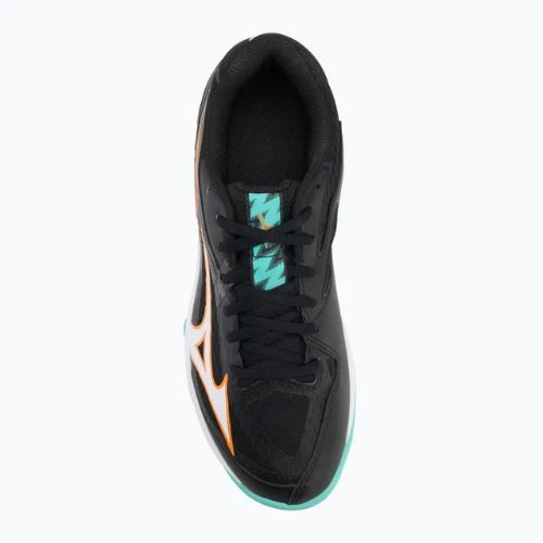 Mizuno Thunder Blade Z volleyball shoes black/tangelo/ice green