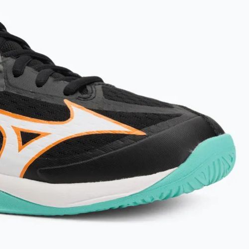 Mizuno Thunder Blade Z Mid volleyball shoe black/tangelo/ice green