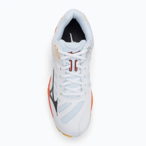 Volleyball shoes Mizuno Wave Voltage 2 white/fiery coral 2/citrus