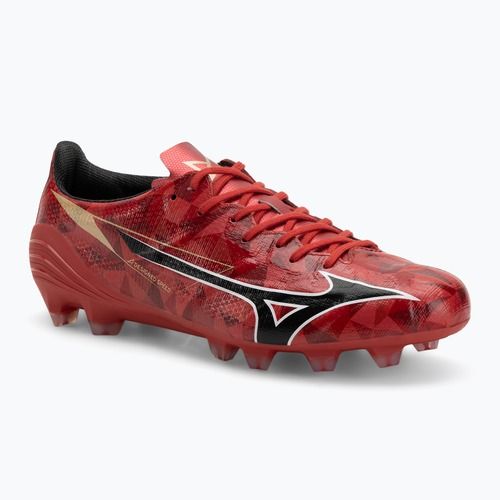 Men's football boots Mizuno α II Pro Md morelia 40th red/black/gold
