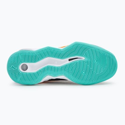 Mizuno Wave Momentum Pro volleyball shoes black/tangelo/ice green