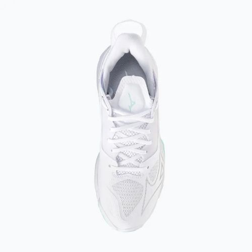Women's handball shoes Mizuno Wave Mirage 5 white/blue tint