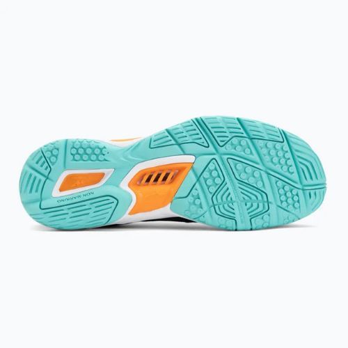 Mizuno Wave Phantom 3 handball shoes black/tangelo/ice green