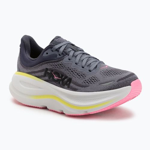 Women's running shoes HOKA Bondi 9 charcoal grey/grey skies