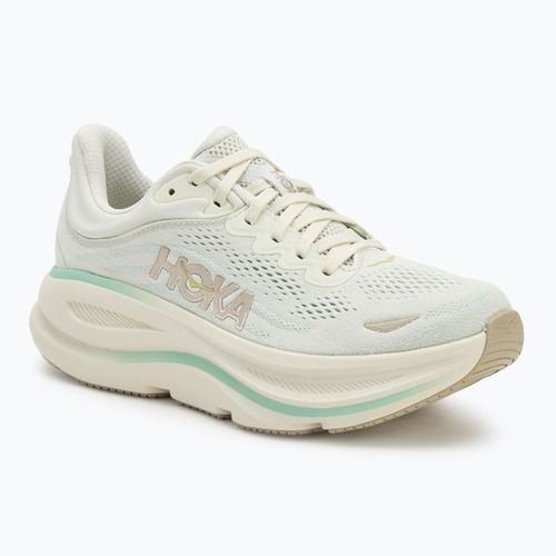 Women's running shoes HOKA Bondi 9 truffle salt/sea glass