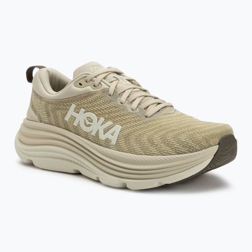 HOKA men's running shoes Gaviota 5 oyster mushroom/truffle salt