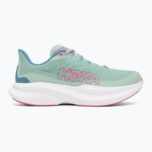 Women's running shoes HOKA Mach 6 jadeite/alpine blue