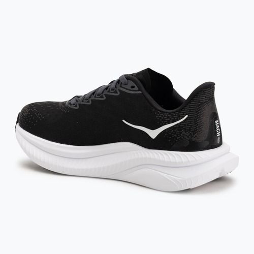 Women's running shoes HOKA Mach 6 black/white