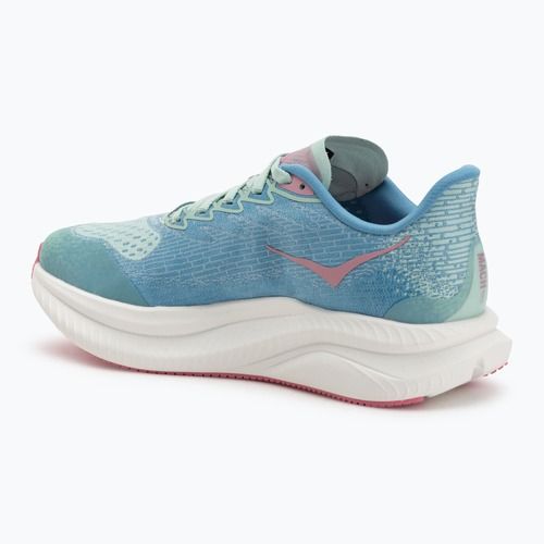 HOKA Mach 6 jade/alpine blue children's running shoes