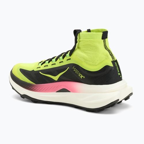 Men's running shoes HOKA Tecton X 3 neon hoka citrus/black