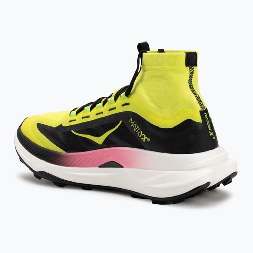 Women's running shoes HOKA Tecton X 3 neon hoka citrus/black