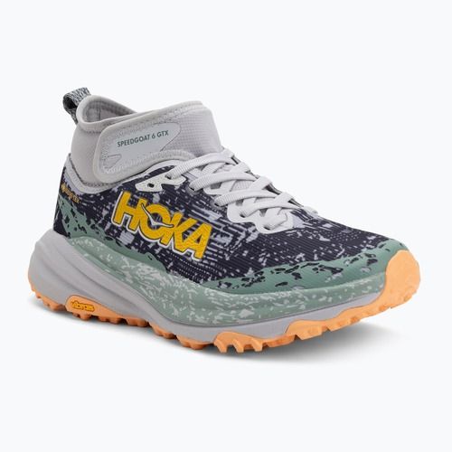 Women's running shoes HOKA Speedgoat 6 MID GTX asteroid/cosmic grey