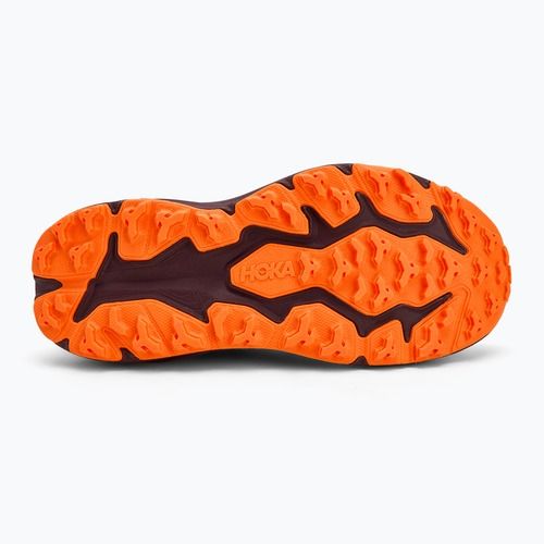 Children's running shoes HOKA Speedgoat 6 flower nectar/neon tangerine