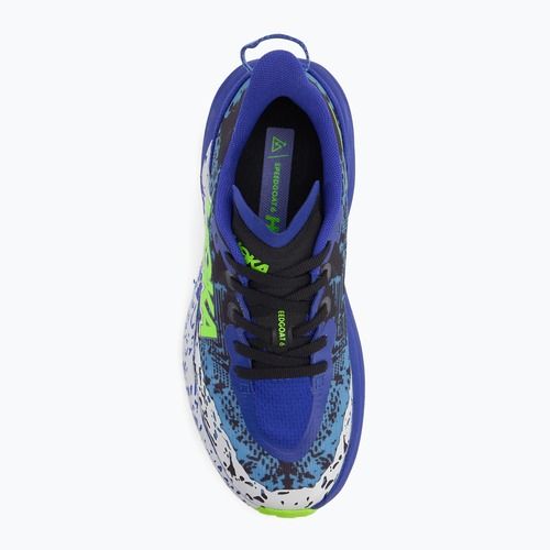 Children's running shoes HOKA Speedgoat 6 night sky/neon lime