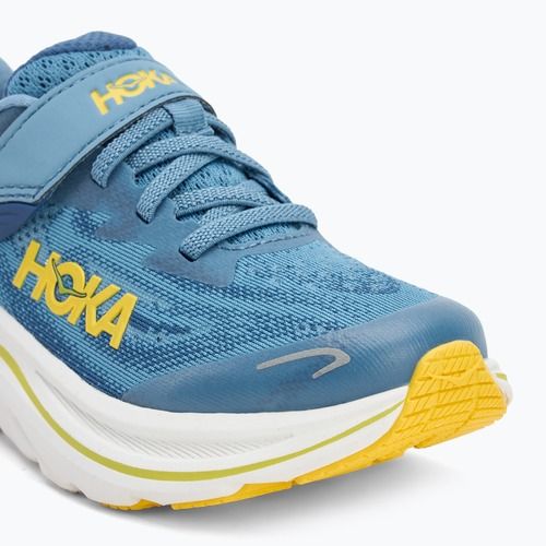 Children's running shoes HOKA Clifton 10 alpine blue/foggy night
