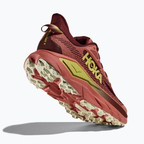 Women's running shoes HOKA Challenger 8 Wide blush / dark cedar