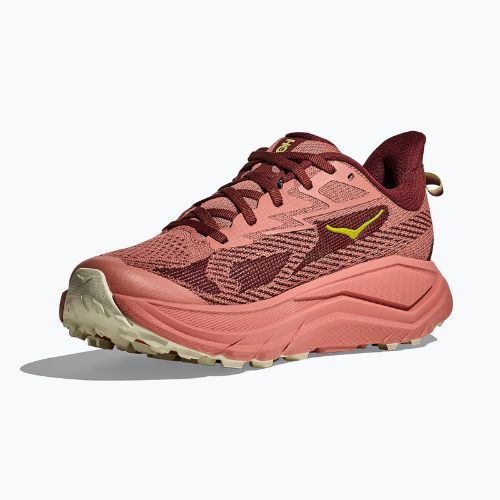 Women's running shoes HOKA Challenger 8 Wide blush / dark cedar