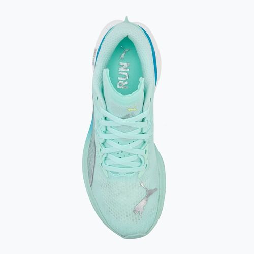 Women's running shoes PUMA Deviate Nitro 3 mint melt/speed blue
