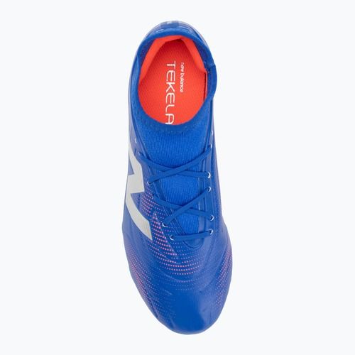 Children's football boots New Balance Tekela Team Low JR FG blue