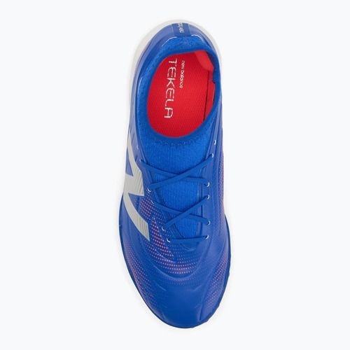 Children's football boots New Balance Tekela Team Low JR TF blue