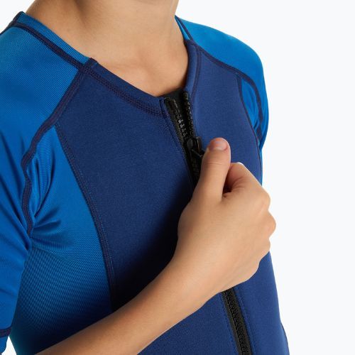 Children's surfing wetsuit AQUASTIC neoprene 1.5 mm WAVEY blue