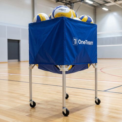 Volleyball trolley OneTeam Blue nest