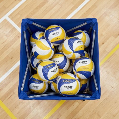 Volleyball trolley OneTeam Blue nest