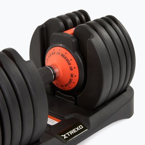 Adjustable dumbell XTREXO 24kg EVO black