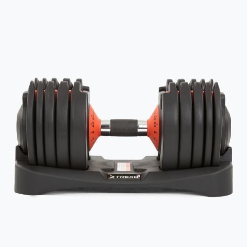 Adjustable dumbell XTREXO 24kg EVO black