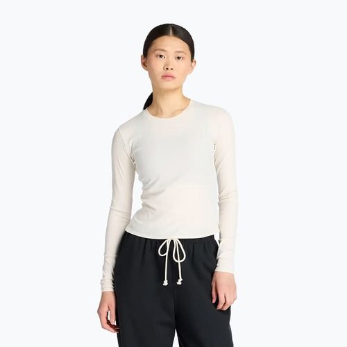 Women's longsleeve New Balance Micro-Rib white