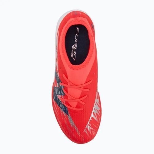 Children's football boots New Balance Furon Team V8 Jr TF red