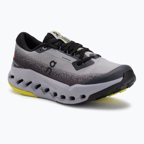 Women's running shoes On Cloudsurfer Trail 2 Waterproof black/lilac