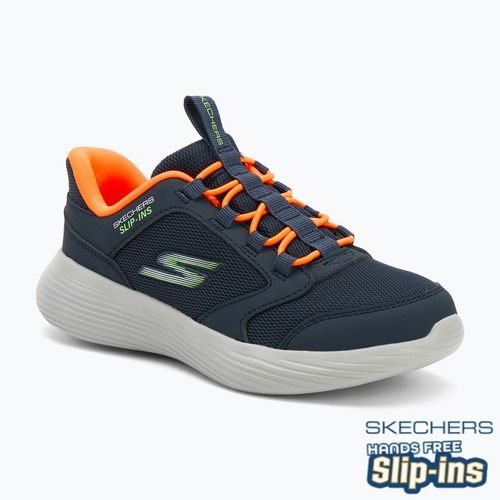 Children's shoes SKECHERS Go Run 400 V2 Turbo-Brisk navy/orange