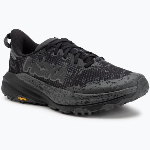 Women's running shoes HOKA Speedgoat 6 GTX Wide black/alabaster