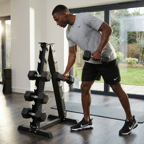 Dumbbell rack XTREXO black