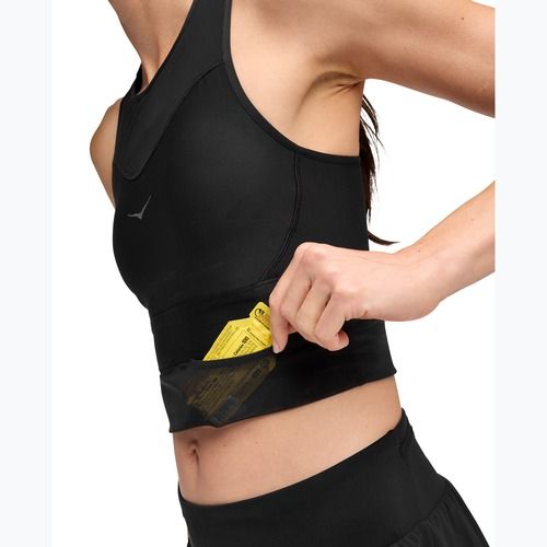 Training bra HOKA Race Day black/black