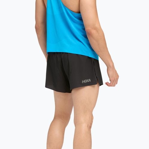 Men's running shorts HOKA Race Day Split black