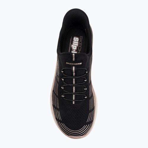 Women's shoes SKECHERS Summits Plus Soft Luster black/rose gold