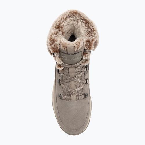 Women's shoes Skechers Trego Snow Worries mushroom