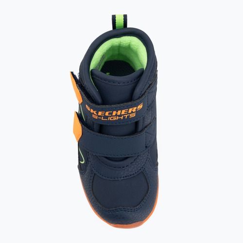 Children's shoes SKECHERS Illumi-Brights Splash Beams navy/orange