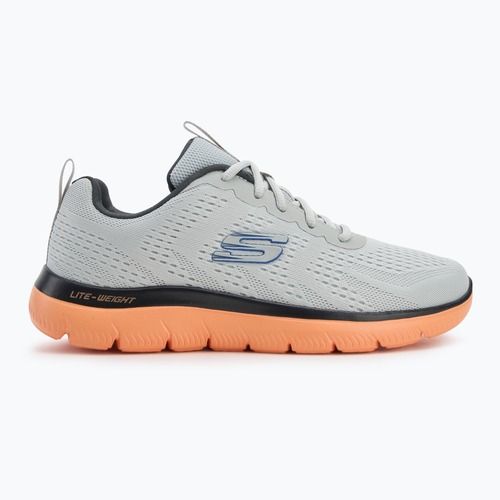 Men's shoes SKECHERS Summits Torre gray/orange