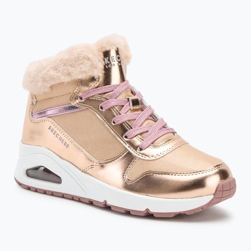 Children's shoes SKECHERS Uno Cozy On Air rose gold