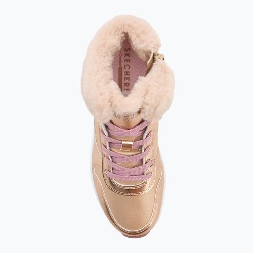 Children's shoes SKECHERS Uno Cozy On Air rose gold