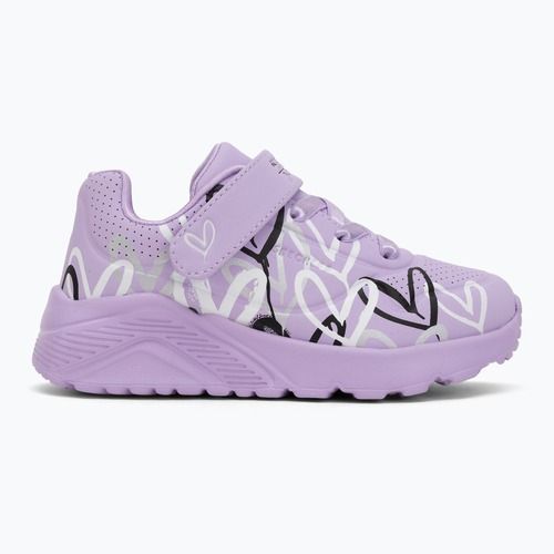 Children's shoes SKECHERS Uno Lite Love Levitate lavender/multi